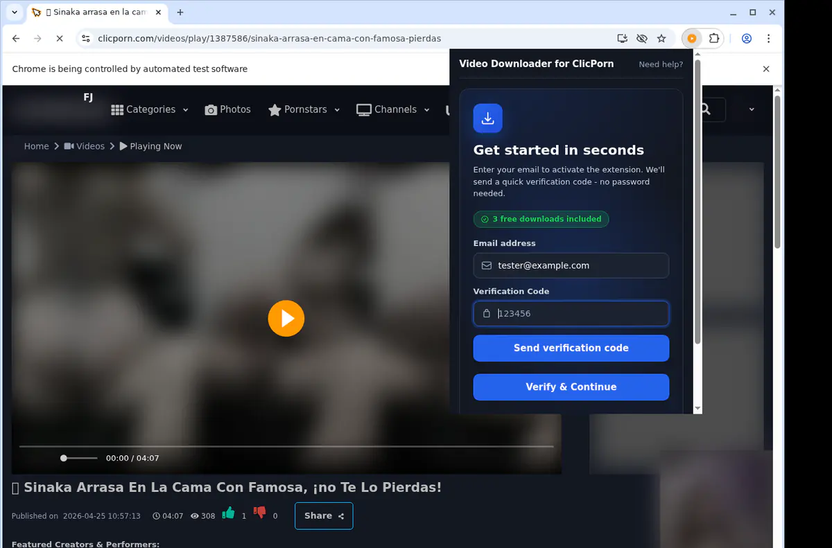Clicporn Video Downloader screenshot 4