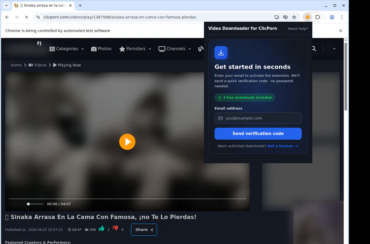 Clicporn Video Downloader screenshot 5